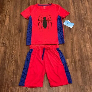 Marvel Spider Man Pajamas Set Size Small NWT